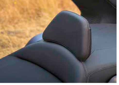 HONDA 2018 - 2023 GL1800 GOLDWING TOUR DRIVER BACKREST 08R75-MKC-A00 -